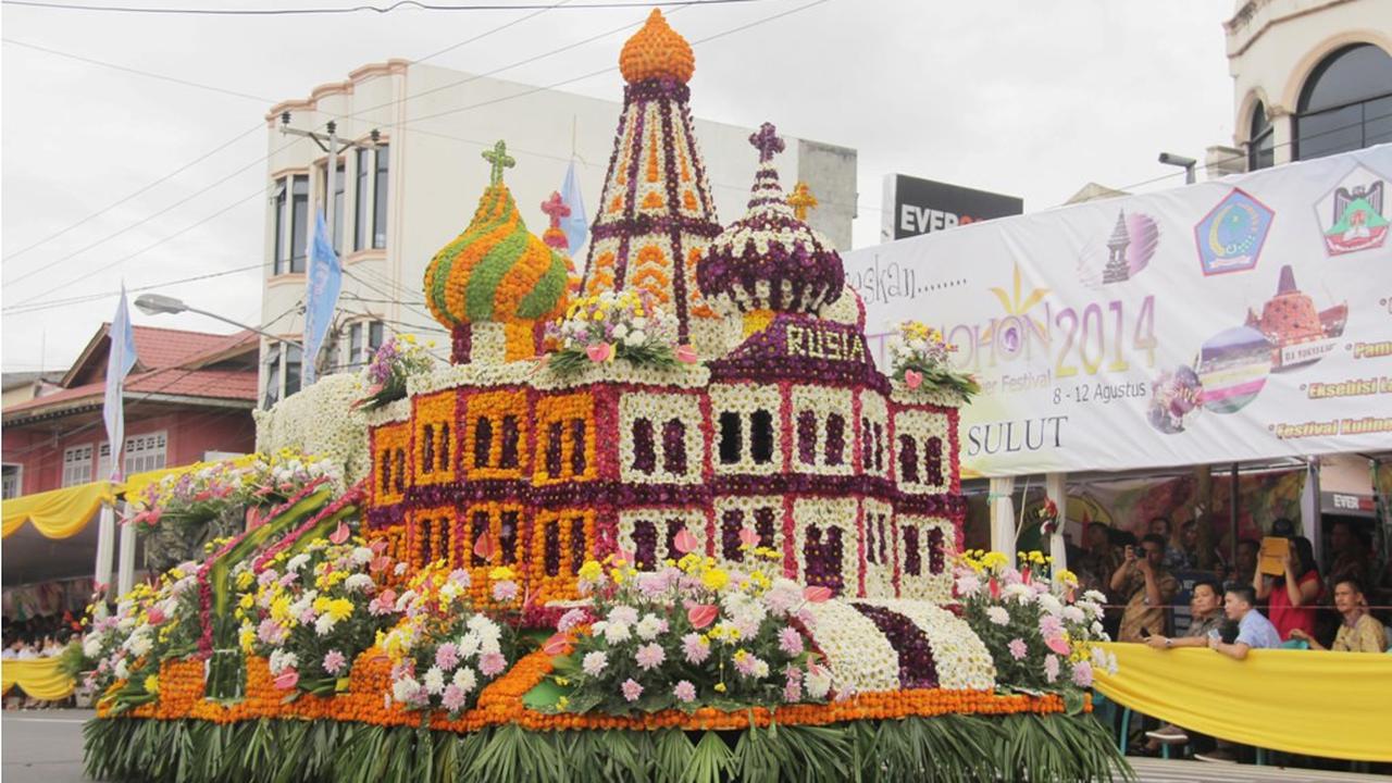 Bunga Luar Daerah Tak Boleh Ikut Festival Bunga Tomohon