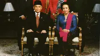 BJ Habibie Pulang dari RSPAD Selasa