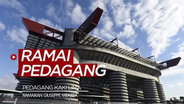 Berita video features mengenai pedagang kaki lima yang meramaikan laga Inter Milan vs Barcelona di Liga Champions.