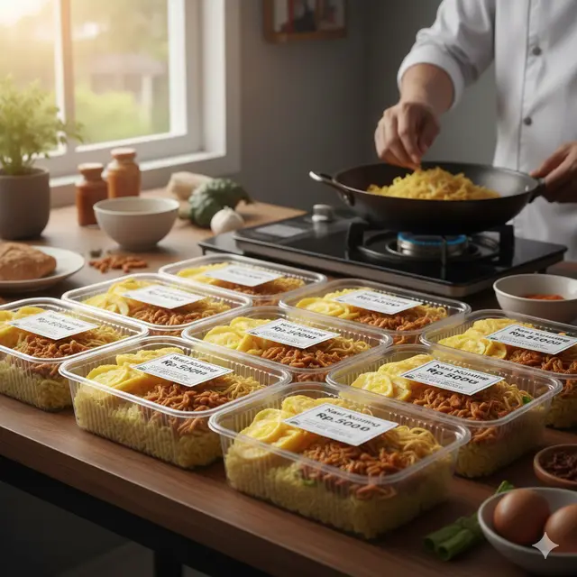 Ide Jualan Nasi Mika Rp5.000-an dengan Lauk Murah Tapi Enak