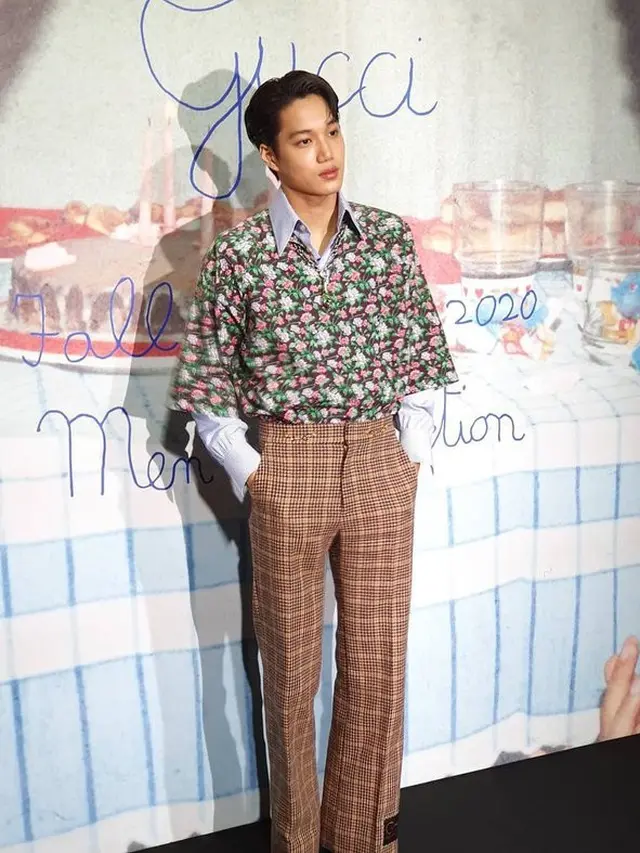 Kai EXO/ Instagram @wwd_jp