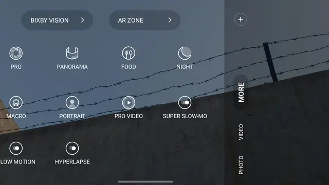 Mode kamera smartphone untuk merekam video cinematic