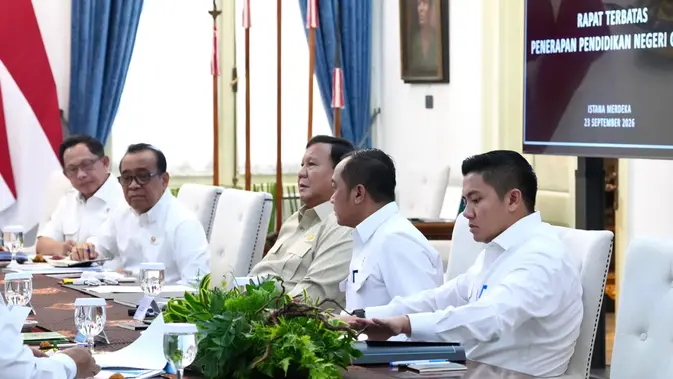 Prabowo Rapat Matangkan Program Pendidikan Gratis dari PAUD hingga Kuliah