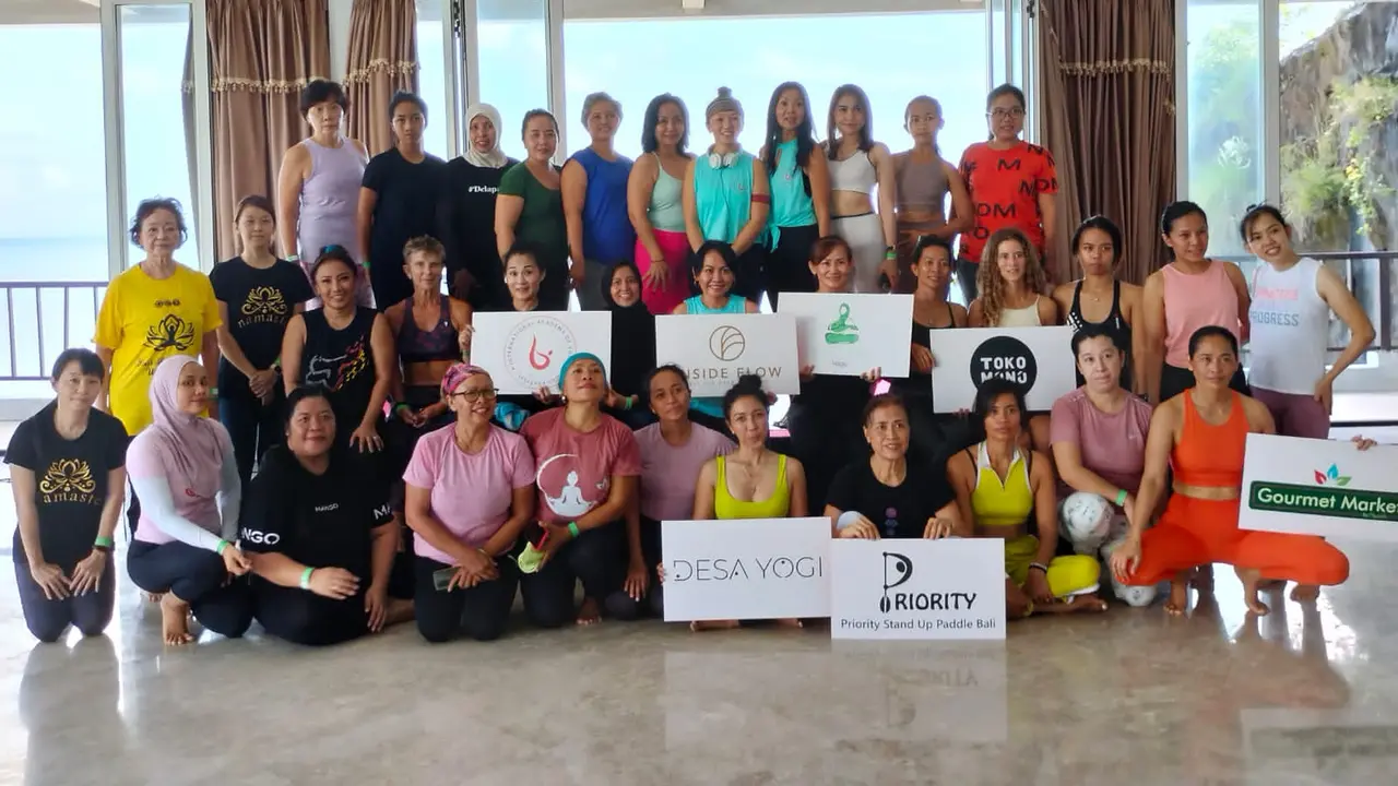 International Yoga Day 2022 - Klapa New Kuta Beach, Pecatu, Bali