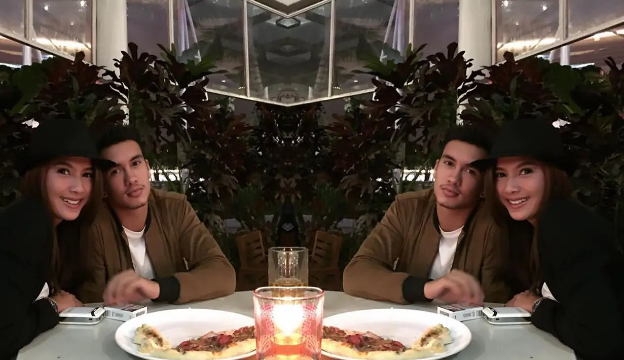 Irena Justine diketahui tengah menjalani asrama dengan seorang pria yang diketahui bernama Alberto Marchesi. Kedekatan mereka terlihat dari beberapa postingan foto mesra di akun Instagram Irena. (instagram.com/irena_justine)