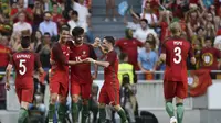Ronaldo 2 Gol, Portugal Menang Besar atas Estonia