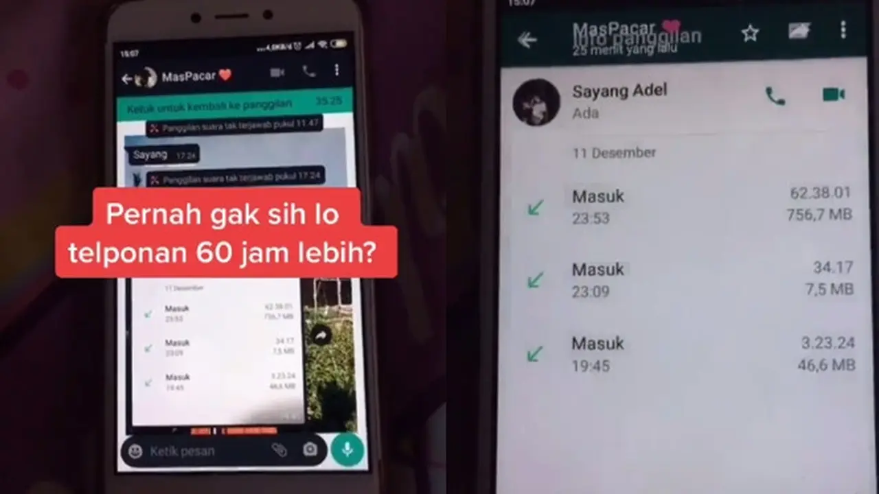 Viral Pasangan Ini Betah Teleponan Selama 60 Jam, Bikin Geleng Kepala