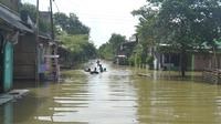Ilustrasi – Banjir Sidareja, Cilacap pada akhir 2017 lalu. (Liputan6.com/Muhamad Ridlo)