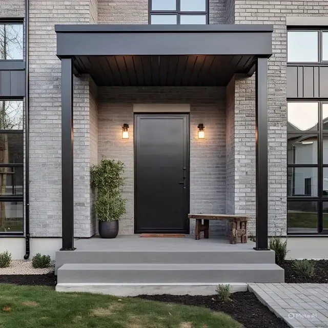 Tampak Depan Model Teras Cor Dak Rumah Minimalis, Inspirasi Desain Masa Kini