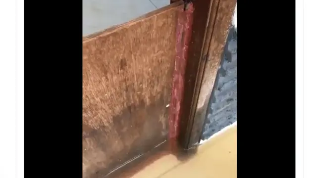 Pakai Triplek, Viral Video Netizen Bagikan Tips Agar Banjir Tak Masuk Rumah