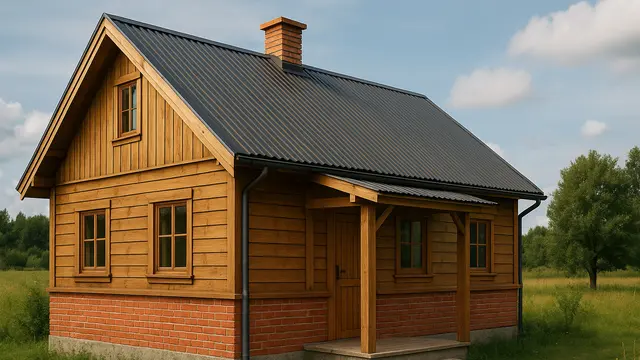 Model Rumah Sederhana Semi Permanen tapi Mewah di Desa