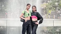 Melalui media sosial, Sabrina Chairunnisa dan Nada Tarina Putri kerap mengunggah berbagai momen bersama. Kebersamaan keduanya pun sering kali mencuri perhatian banyak netizen. (Liputan6.com/IG/@sabrinachairunnisa_)