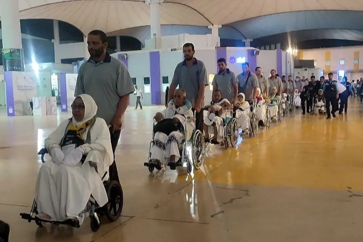 Bus Khusus untuk Jemaah Haji Lansia dan Disabilitas Kembali Beredar di Bandara Jeddah