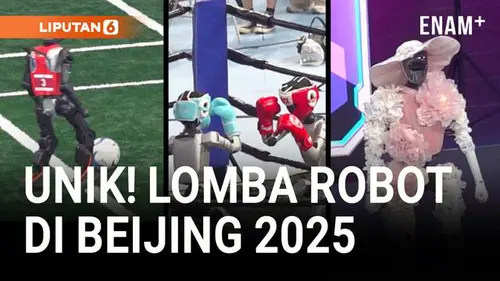 Lomba Robot Humanoid Dunia 2025 Resmi Dibuka di Beijing