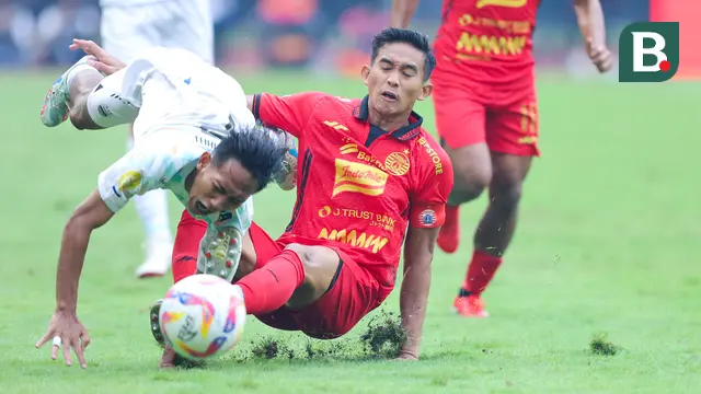 Foto: Tekel Horor Rizky Ridho yang Membuat Beckham Putra Terkapar