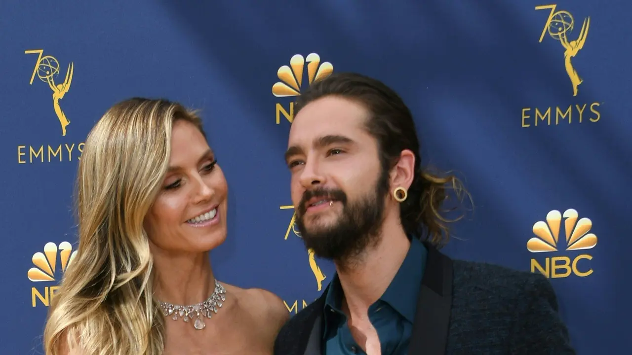 Beda 17 Tahun, Heidi Klum Tampil Mesra dengan Pacar di Emmy Awards