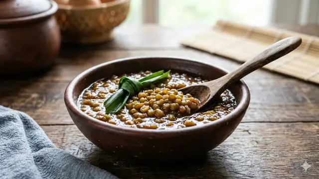 Resep Bubur Kacang Hijau Tanpa Santan yang Lezat (Foto: Gemini AI)