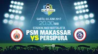 PSM Makassar vs PERSIPURA Jayapura (Liputan6.com/Abdillah)