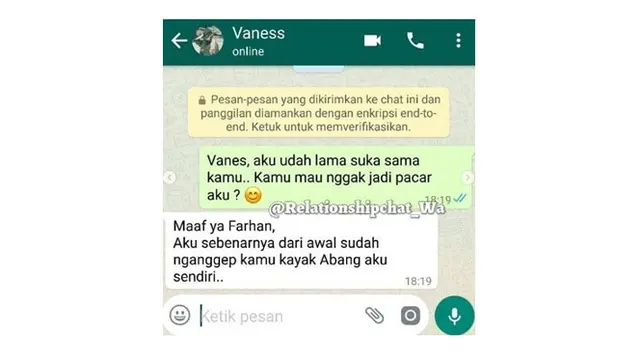 Obrolan Lucu Saat Ditolak Pasangan Ini Bikin Ketawa Miris