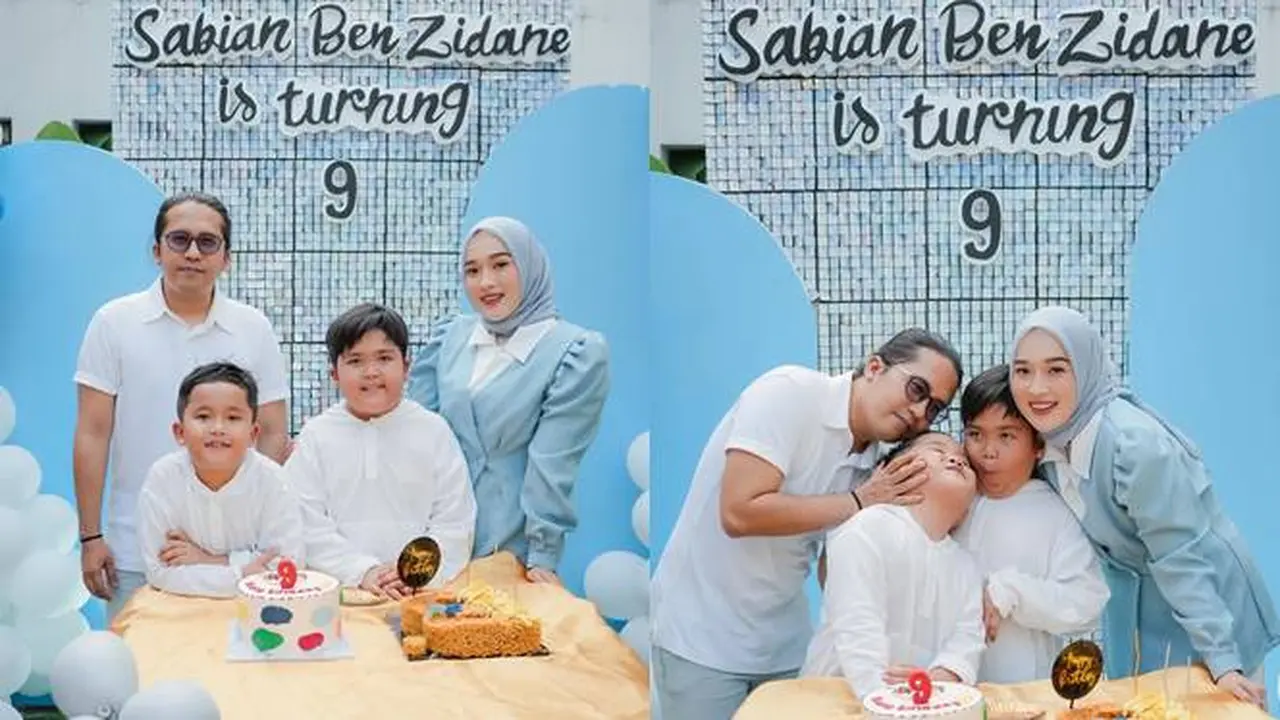7 Potret Ririe Fairus dan Ayus Sabian Tampil Kompak Rayakan Ultah Anak
