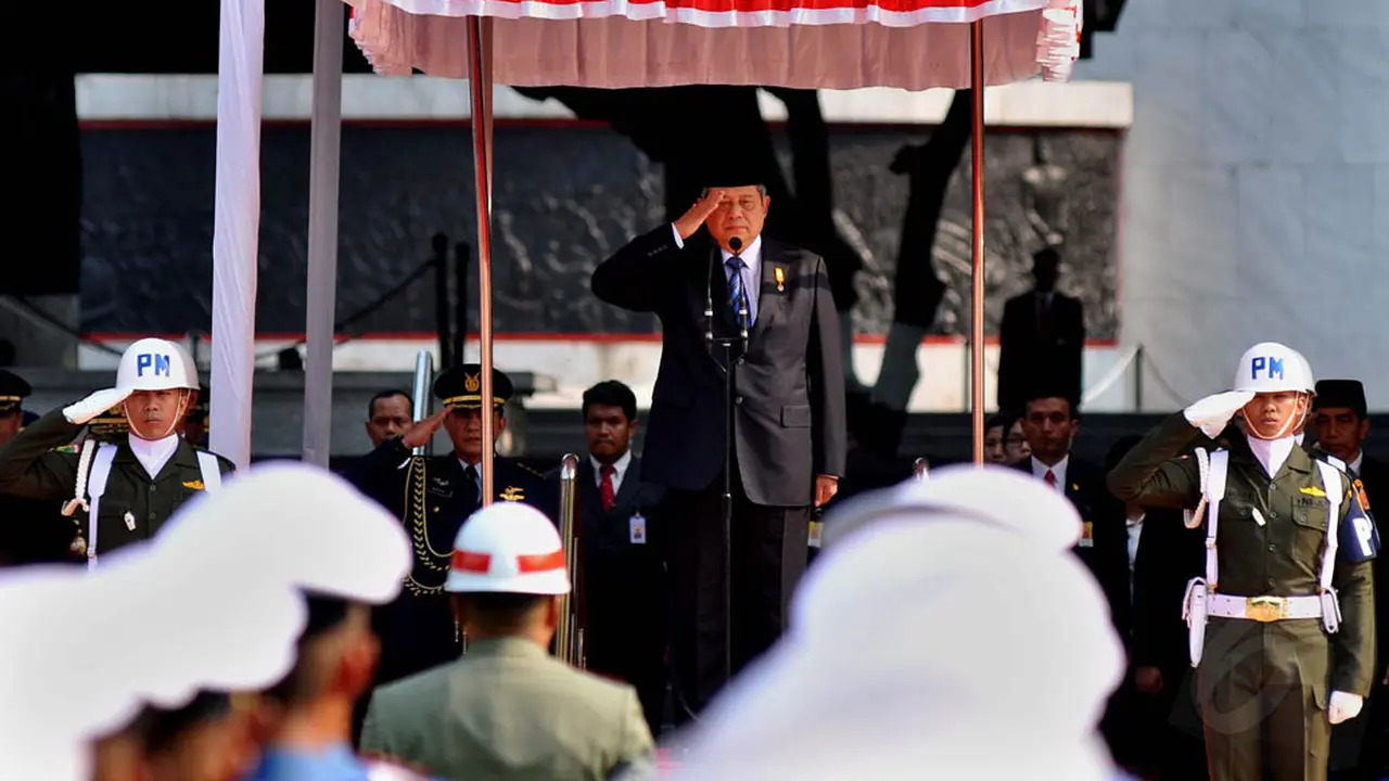 Gagahnya SBY di Peringatan Hari Pancasila