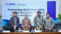 Diskusi bertajuk 'Permendag No 8 Tahun 2024, Wujud Nyata Denormalisasi Industri Petrokimia Nasional, di Jakarta, Senin (8/7/2024). (Istimewa)