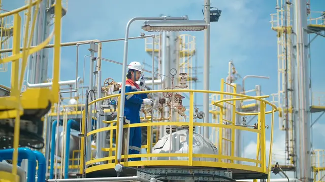 Pekerja PT Kilang Pertamina Internasional (KPI). Dok KPI