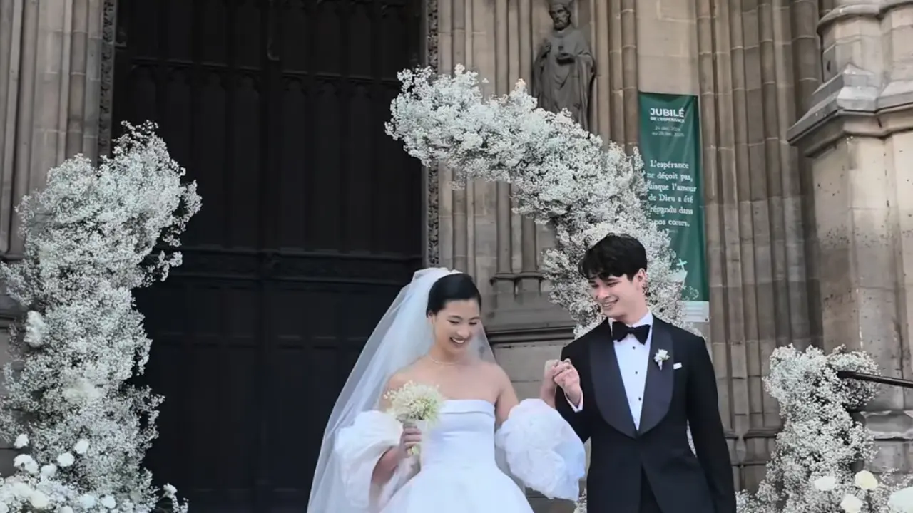 Pernikahan Mewah Pewaris Givenchy, Sean Taffin, dan Jung Dahye Perpaduan Elegansi Paris