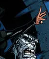 Soorayah Qadir adalah mutant dan menjadi anggota X-Men. Ia miliki kemampuan untuk mengubah dirinya menjadi pasir. (SuperheroPedia.xyz)
