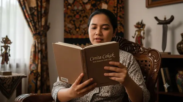 Contoh Cerkak Bahasa Jawa. Foto: AI Generated