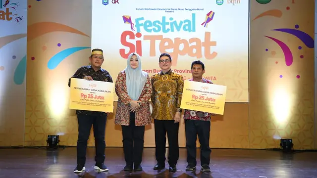 Festival Si Tepat BTPN Syariah di Taman Budaya, NTB.Jumat, (16/5/2025). (Foto: BTPN Syariah)