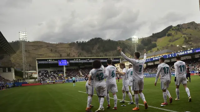 Real Madrid, Eibar, Cristiano Ronaldo