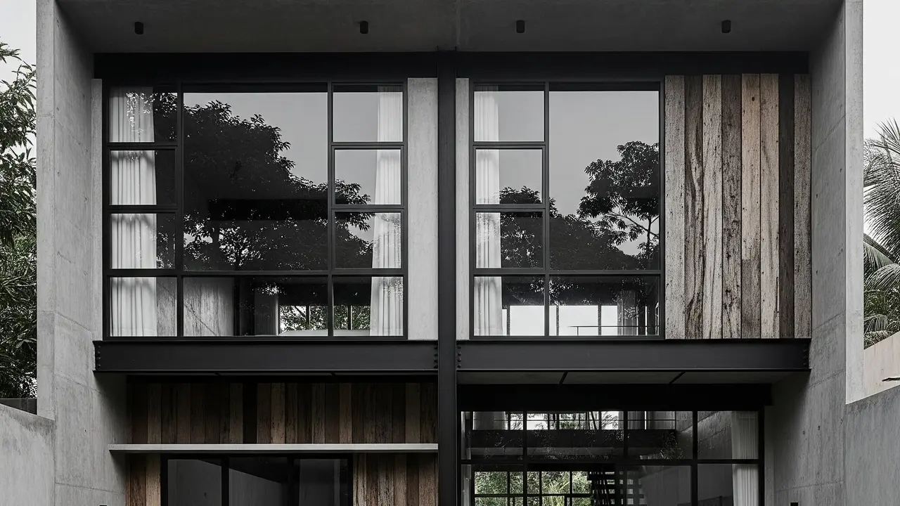 Inspirasi Desain Rumah Minimalis 2 Lantai Sederhana Ukuran 5x12