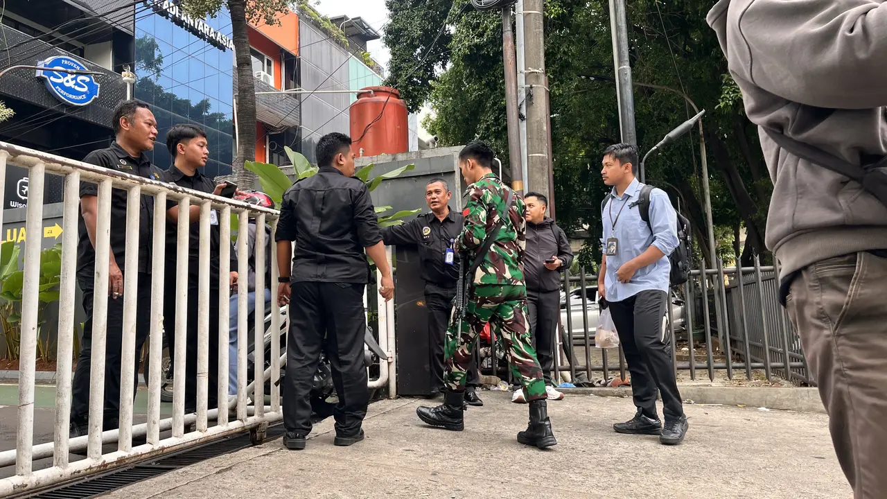 Suasana di Kantor Badan Gizi Nasional (BGN), Jalan Kebon Sirih, Menteng, Jakarta Pusat.
