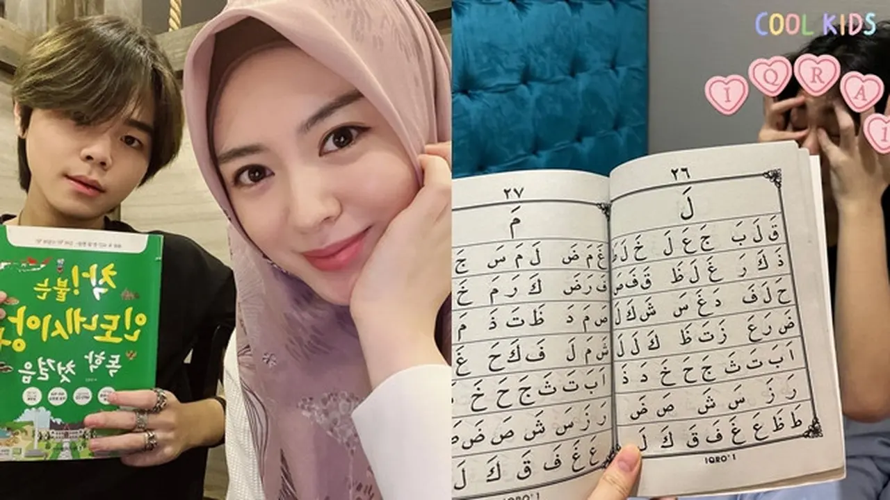 6 Potret Kedekatan Ayana Moon dan Sang Adik yang Ikut Jadi Mualaf, Adem Banget
