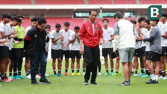  Momen Presiden Jokowi Semangati Skuad Timnas Indonesia U-20 setelah Gagal Tampil di Piala Dunia U-20 2023