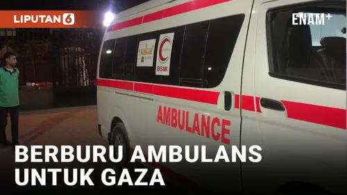 VIDEO: Tim Bulan Sabit Merah Indonesia Berburu Ambulans Untuk Gaza
