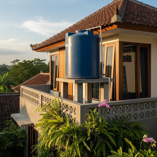 9 Letak Toren Air di Rumah Sempit