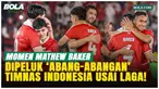 Dipeluk Para Senior, Mathew Baker Menangis Setelah Ukir Sejarah Bersama Timnas Indonesia