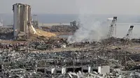 Ledakan yang terjadi di Lebanon, Beirut, menghancurkan pelabuhan hingga gedung-gedung tinggi dan bangunan di sekitar.