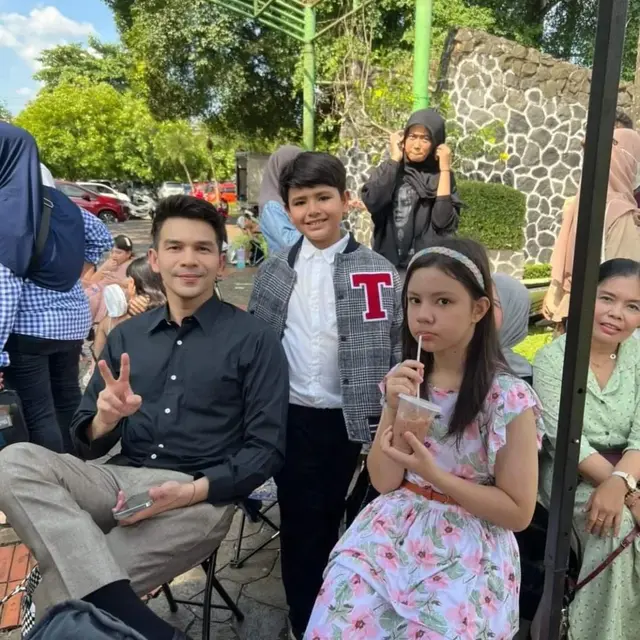 Momen syuting Pelangi Untuk Nirmala episode terakhir (Foto: Instagram @fauzan_2012)
