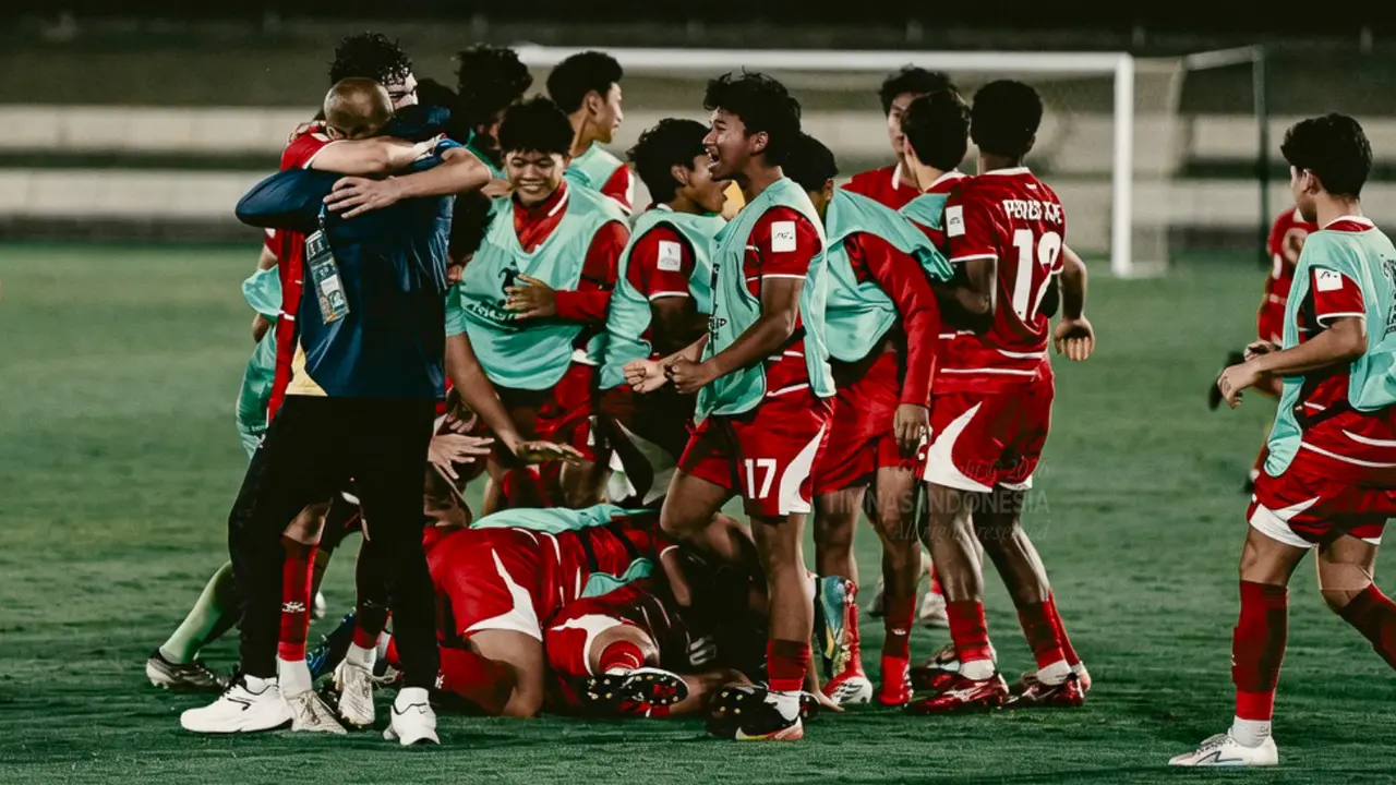Timnas Indonesia U-17 Vs China - Piala Asia U-17 2026