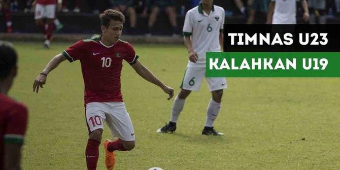 VIDEO Terpopuler 2018: Aksi Timnas Indonesia U-23 Taklukkan Timnas U-19 5-0