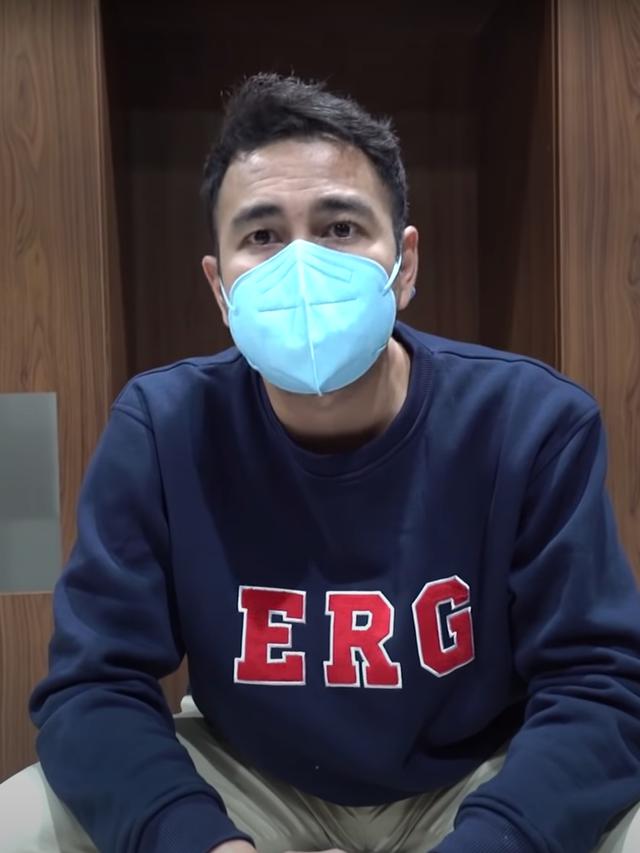Raffi Ahmad saat membeberkan kronologi isu pesta usai vaksinasi Covid-19 dosis pertama. (Foto: YouTube RANS Entertainment)