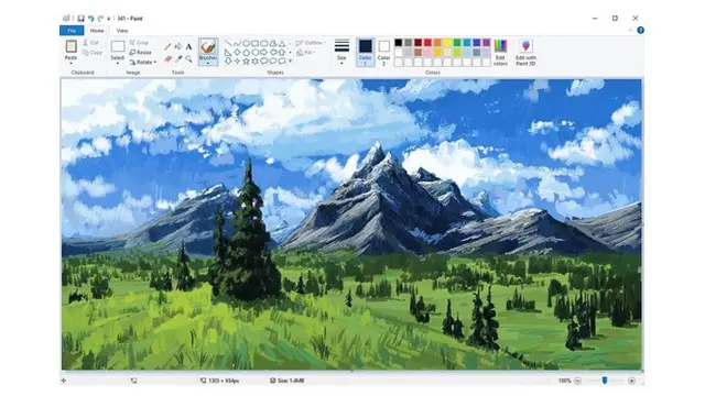 Pria Ini Buat Ilustrasi Hanya Pakai Microsoft Paint, 8 Hasilnya Keren Banget