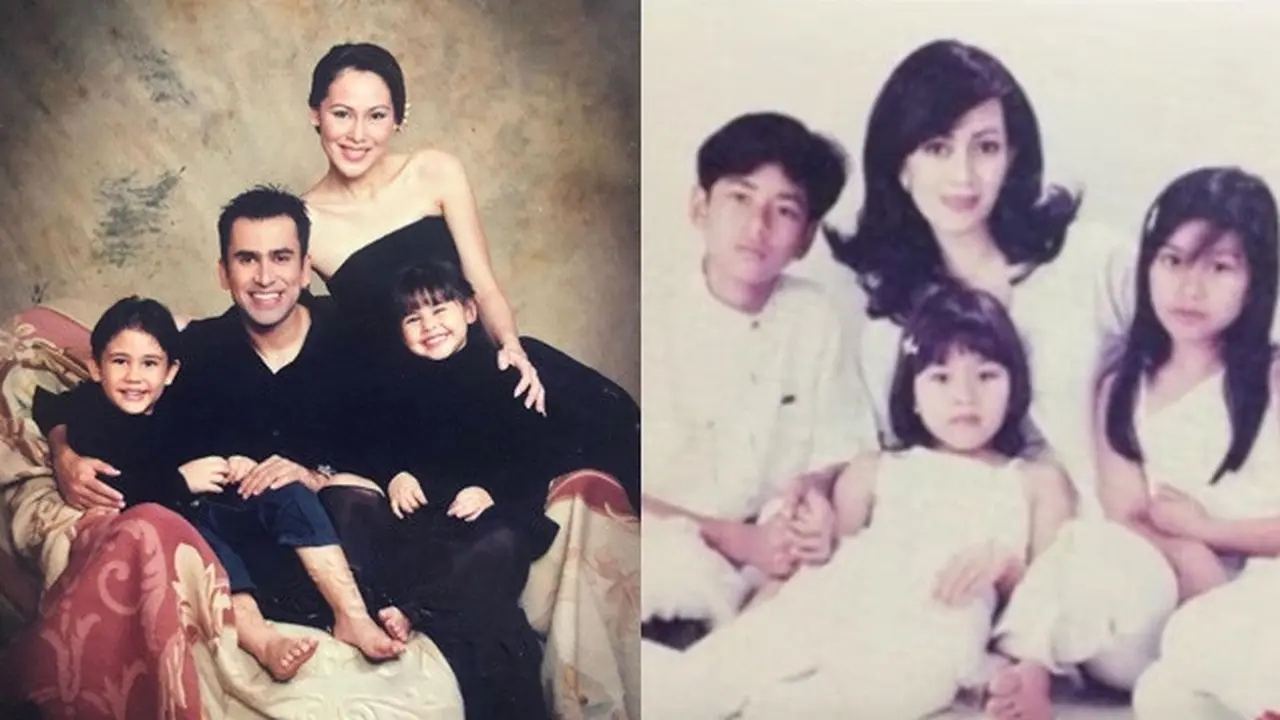 Potret Lawas 6 Selebriti dengan Keluarga, Paras Maudy Ayunda Mirip Ibunda