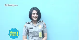 Bripda Ismi Aisyah ingin memanfaatkan moment ini untuk mempromosikan tentang kepolisian.  