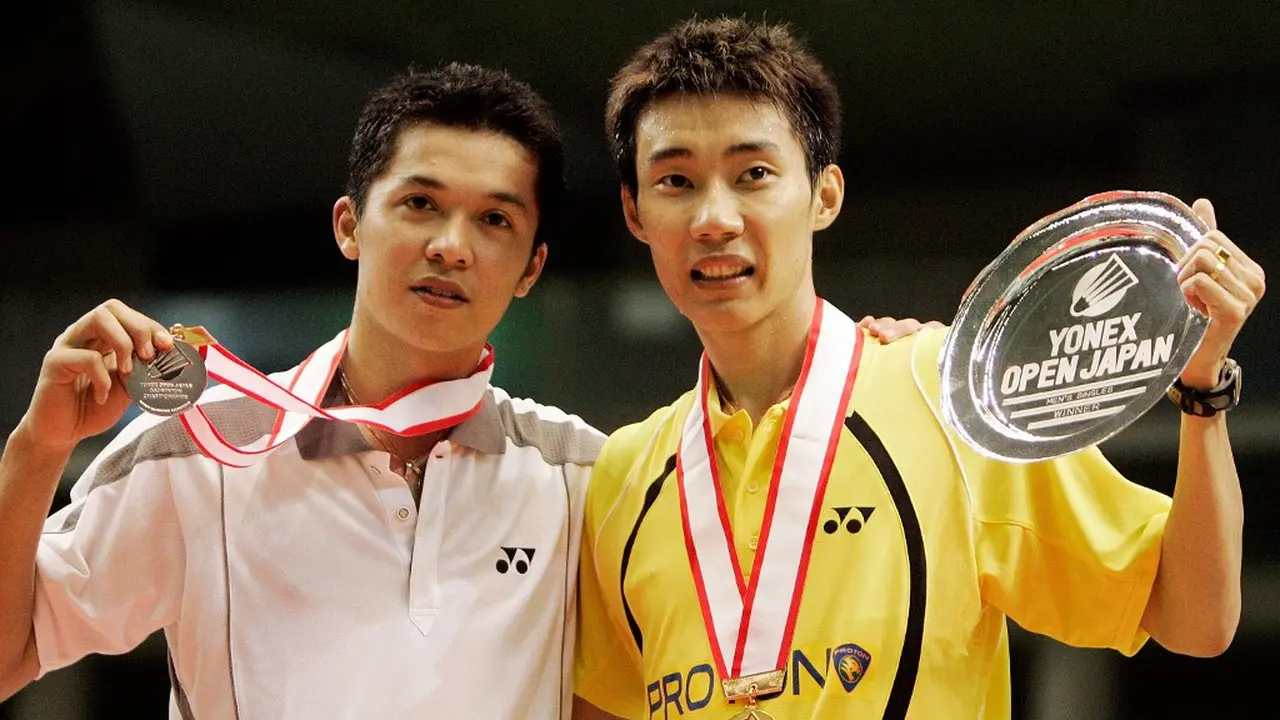 Taufik Hidayat dan Lee Chong Wei