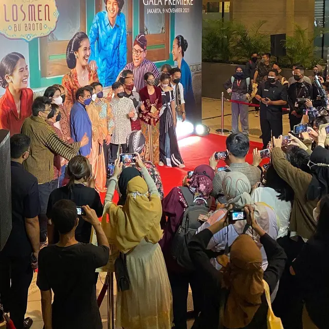 Diadaptasi dari Serial TV Lawas, Ini 6 Potret Gala Premiere Film Losmen Bu Broto