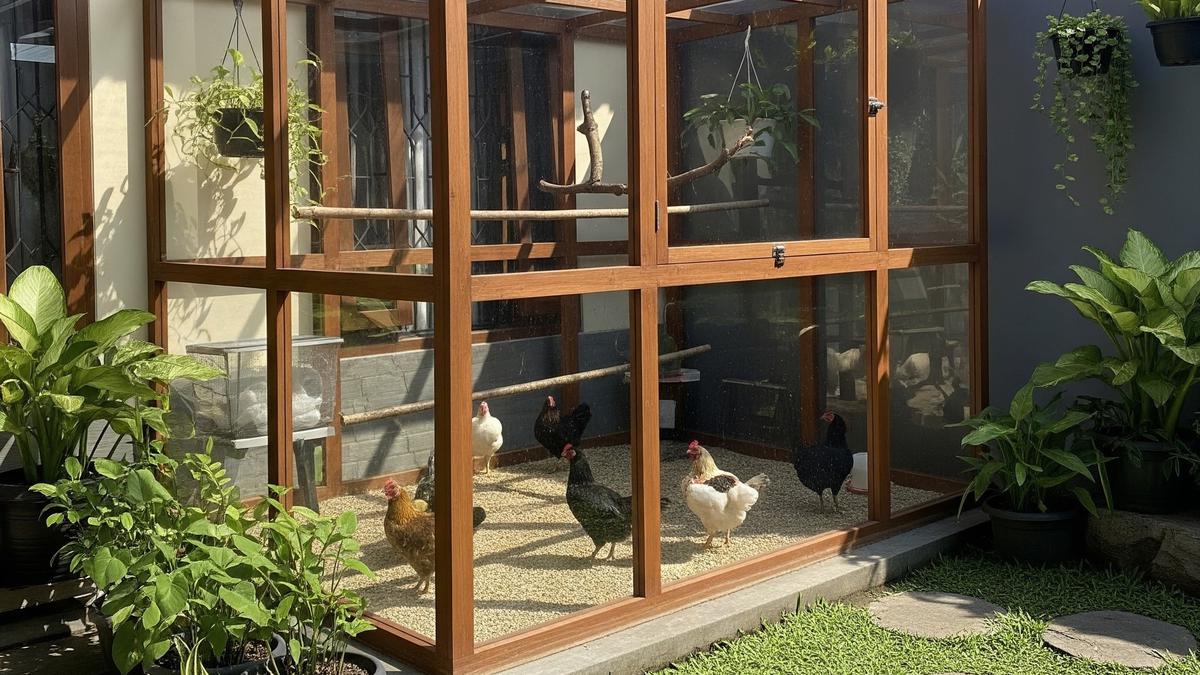 9 Model Kandang Ayam Tertutup tapi Transparan, Inovasi Modern Peternakan Unggul